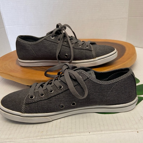 vans Charcoal Grey laced Sneakers - Picture 2 of 9